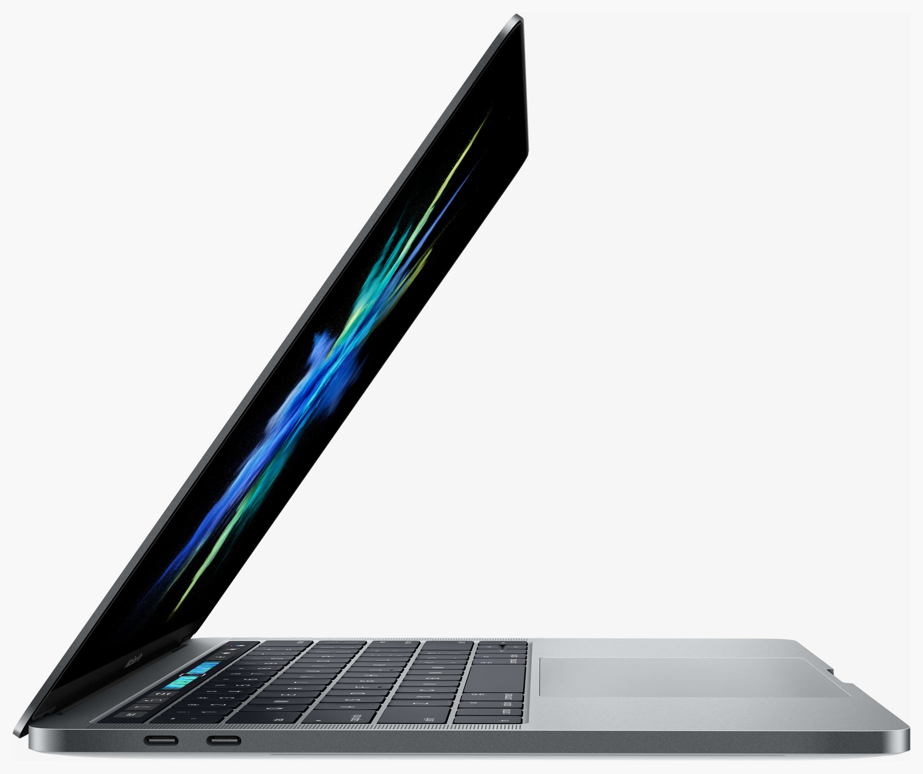 New MacBook Pro open