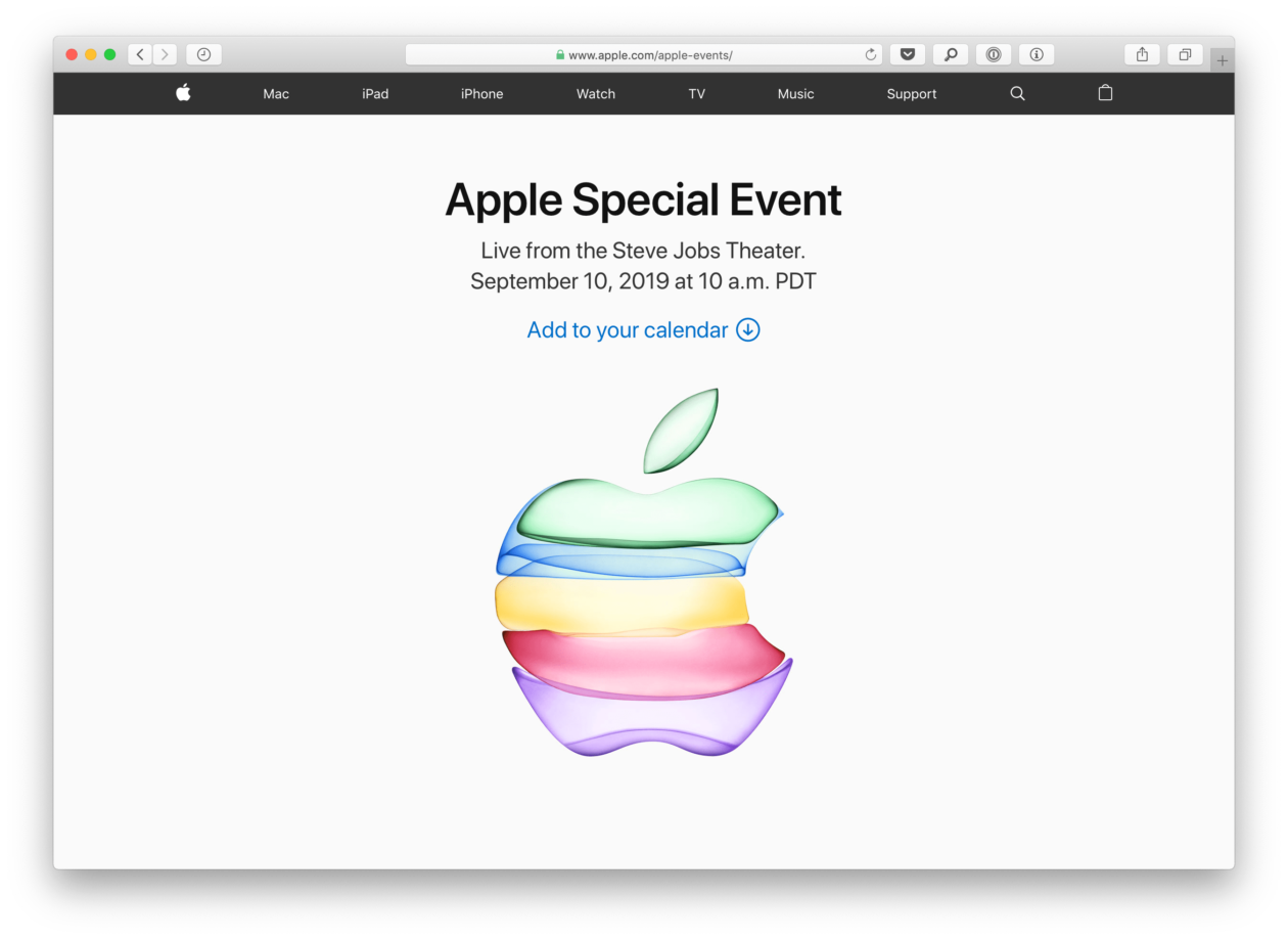 Learn how to follow Apple’s special event next Tuesday, September 10th [atualizado]