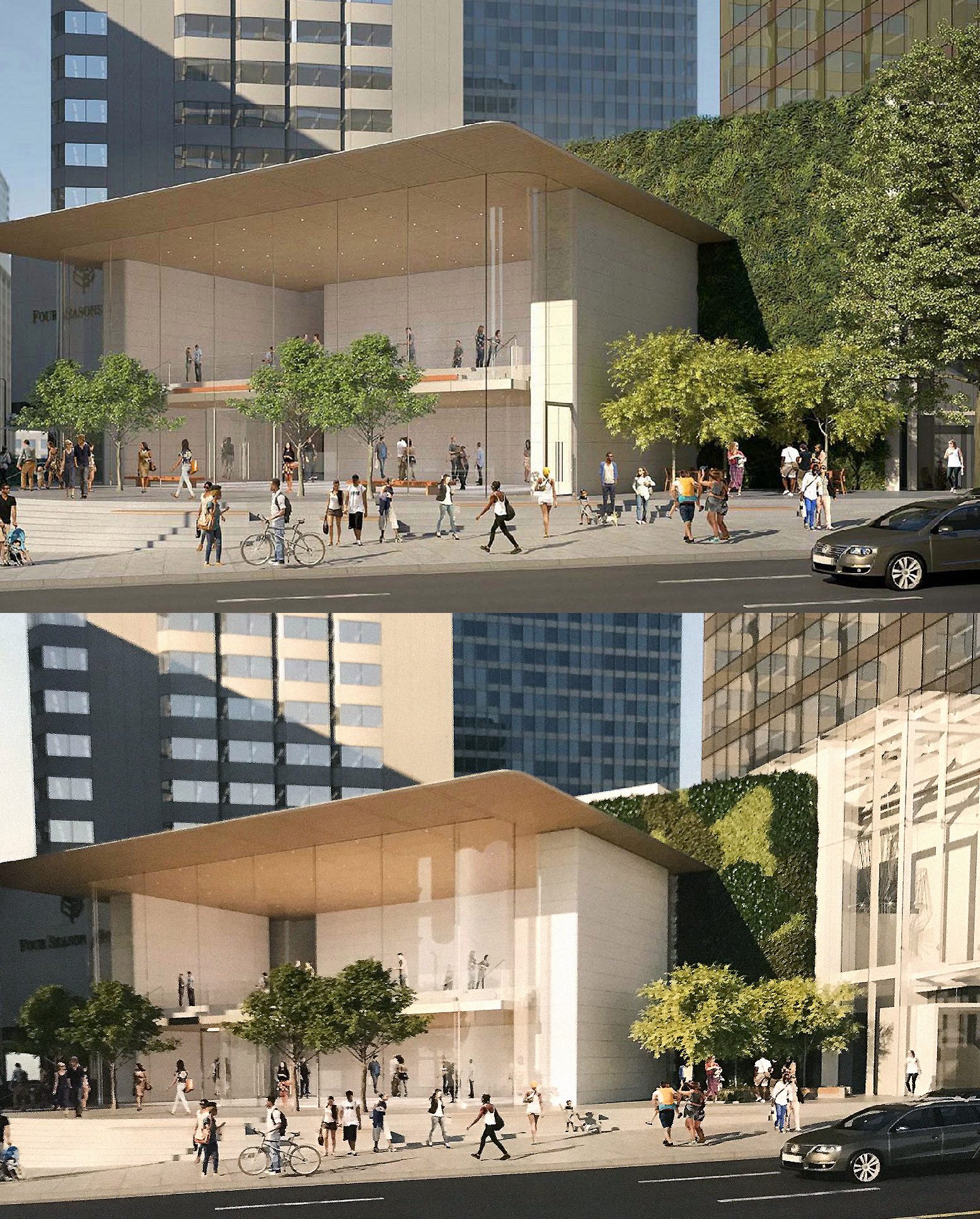 Updated Pacific Center render