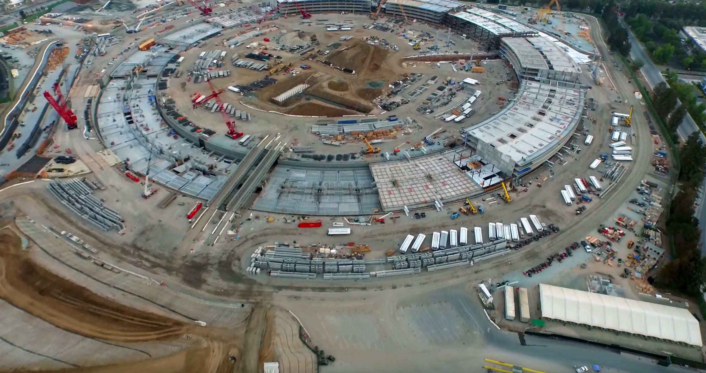 New aerial video gives a good idea of ​​how the “Apple Campus 2” works