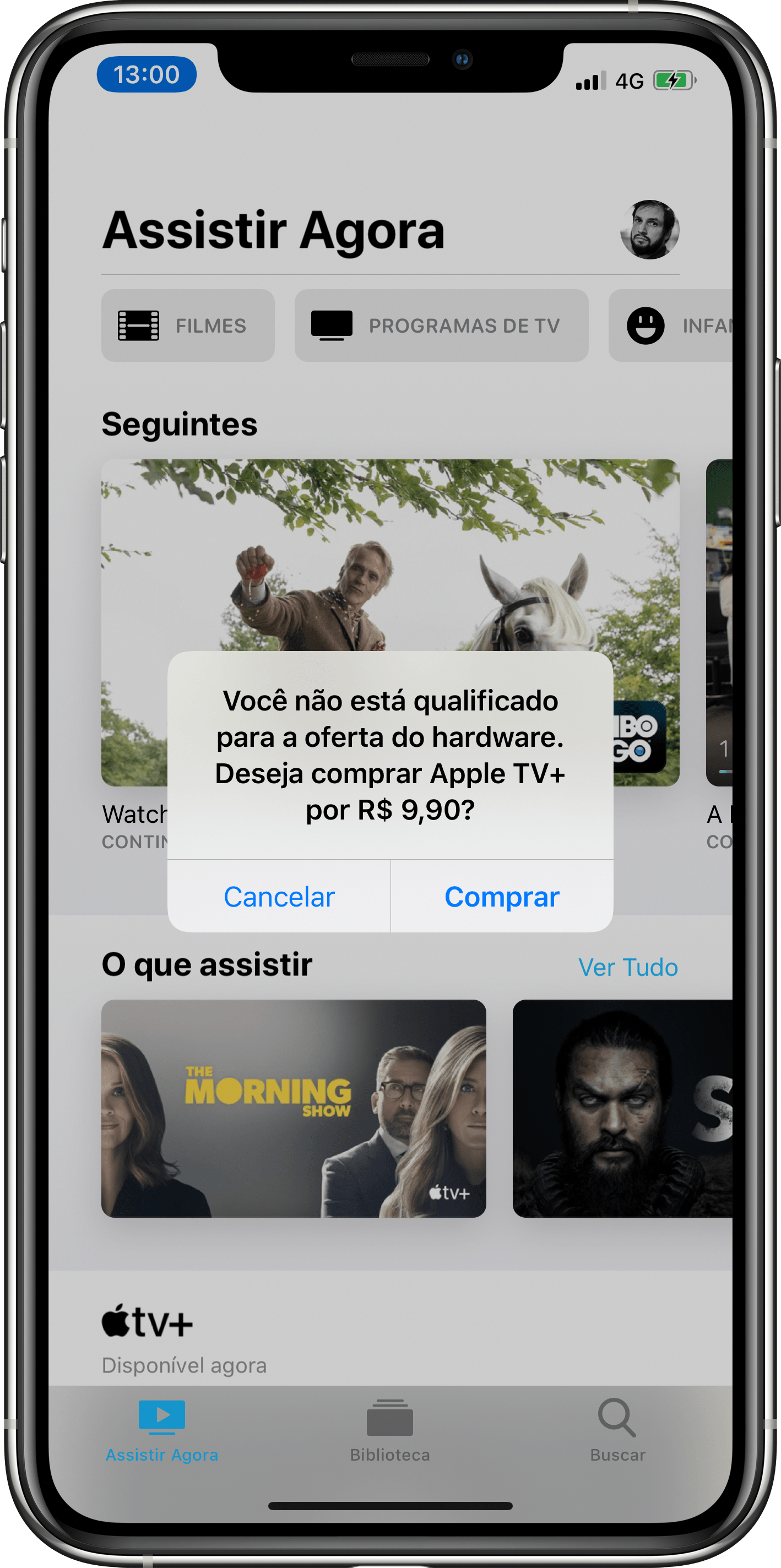 Problems subscribing to Apple TV +