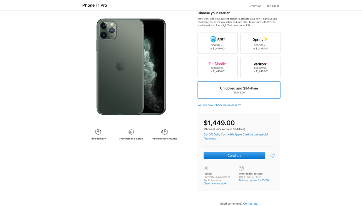 Pre-order the iPhones 11, 11 Pro and 11 Pro Max
