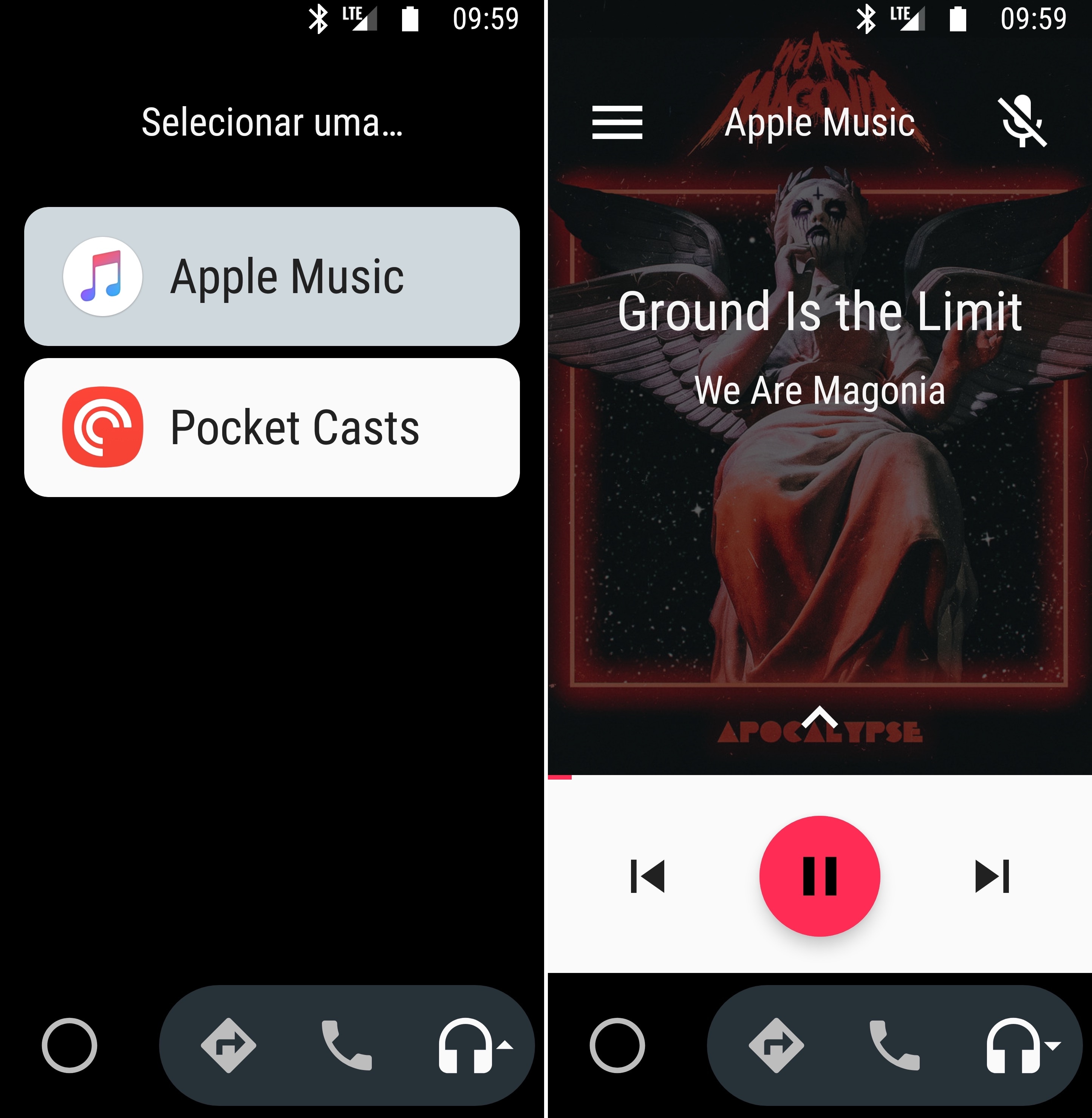 Apple Music on Android Auto