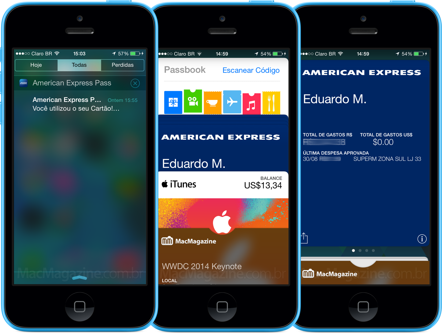 AMEX in the Passbook