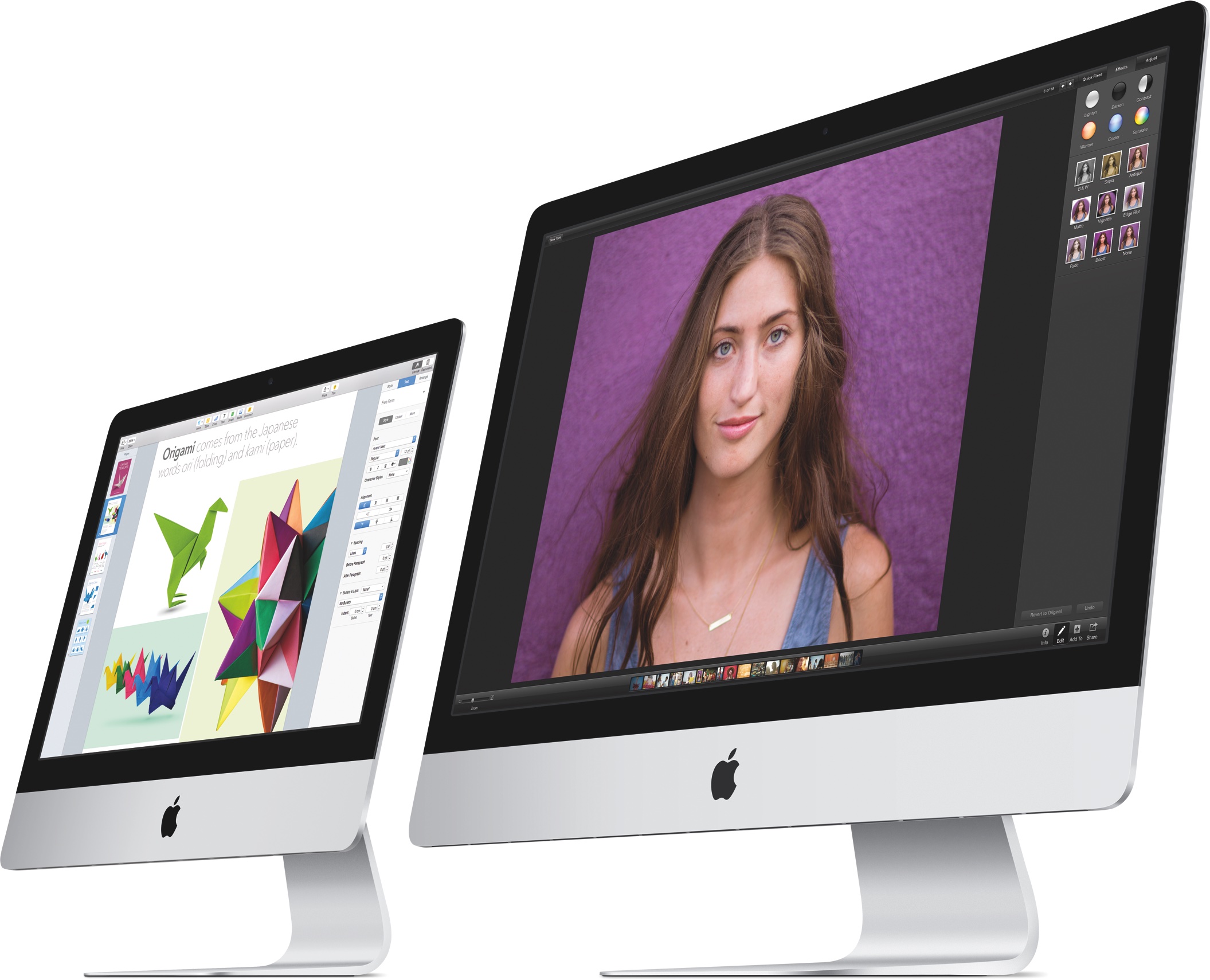 New iMacs with Retina 5K screen
