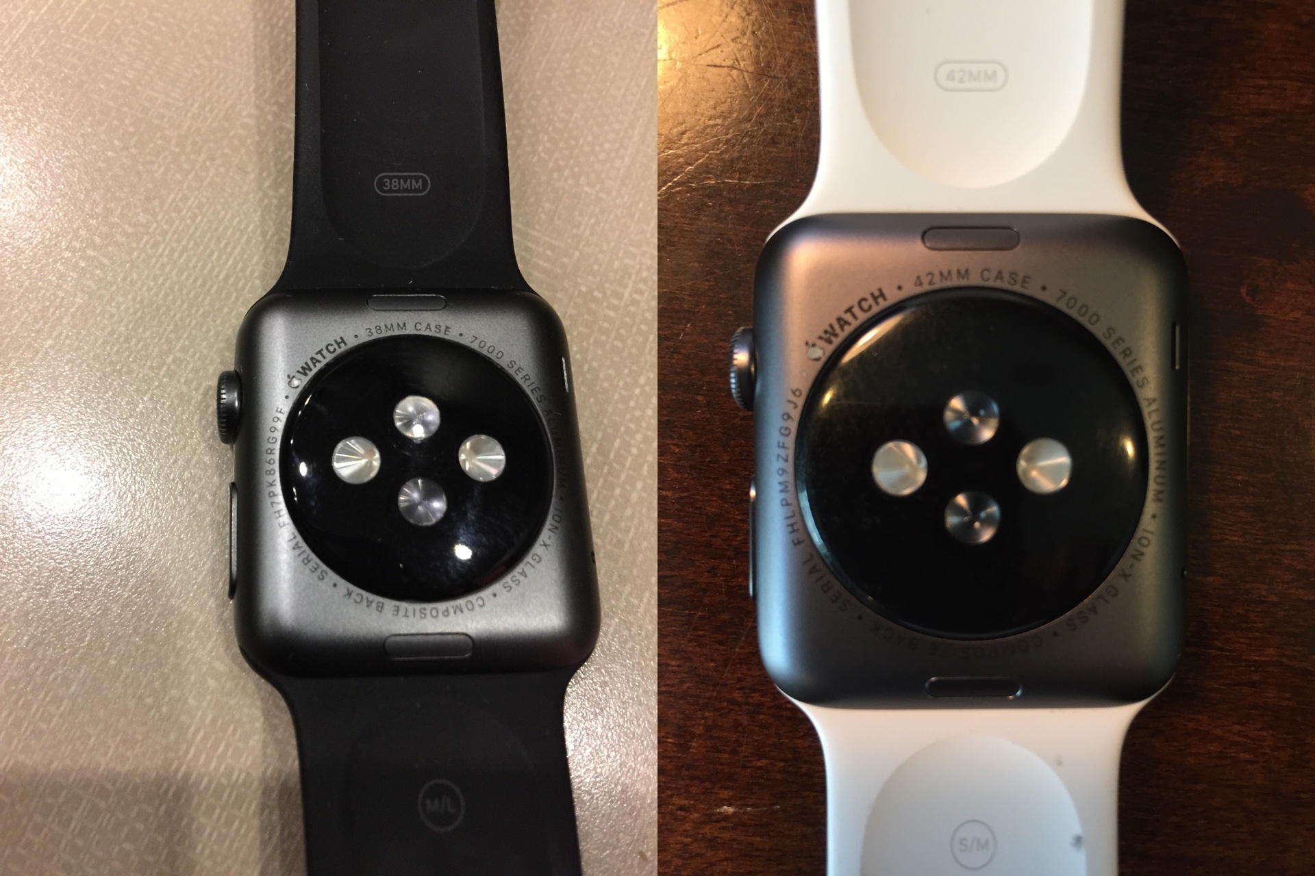 Apple Watch Sport peeling