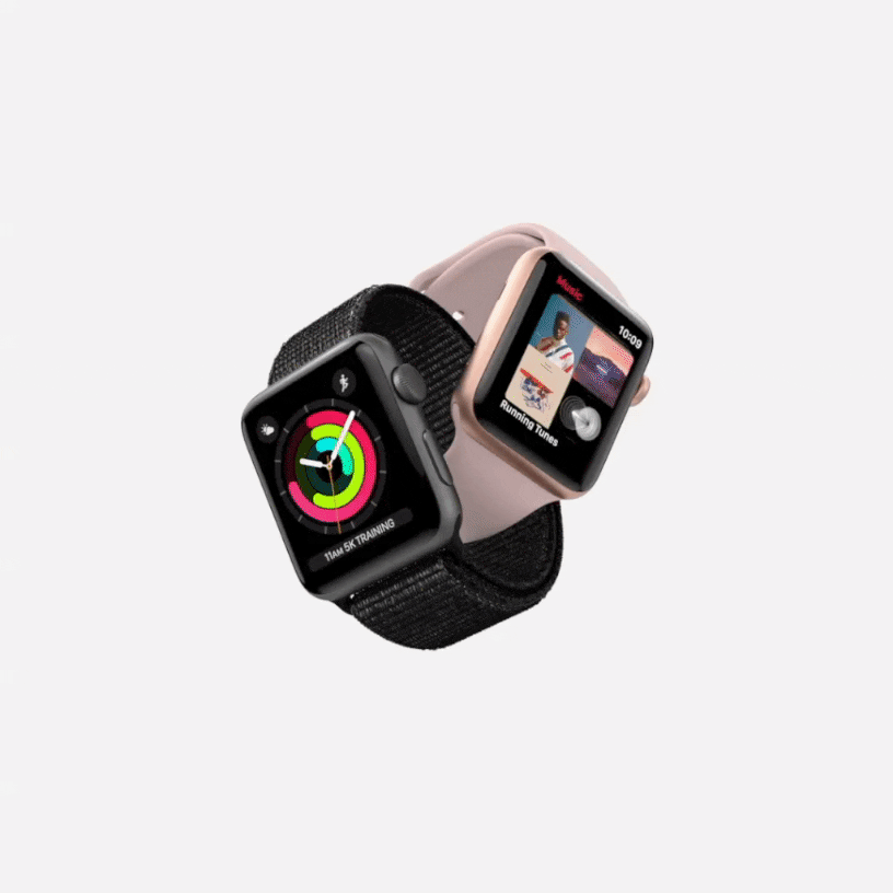 Apple Watch Series 3 animated GIF