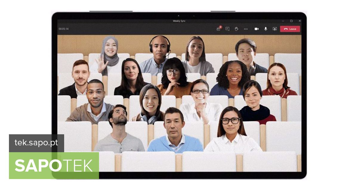 Together Mode: This is Microsoft's solution for reducing video conference fatigue
