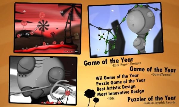 [Jogos para Android]  The celebrated World of Goo for Android has arrived