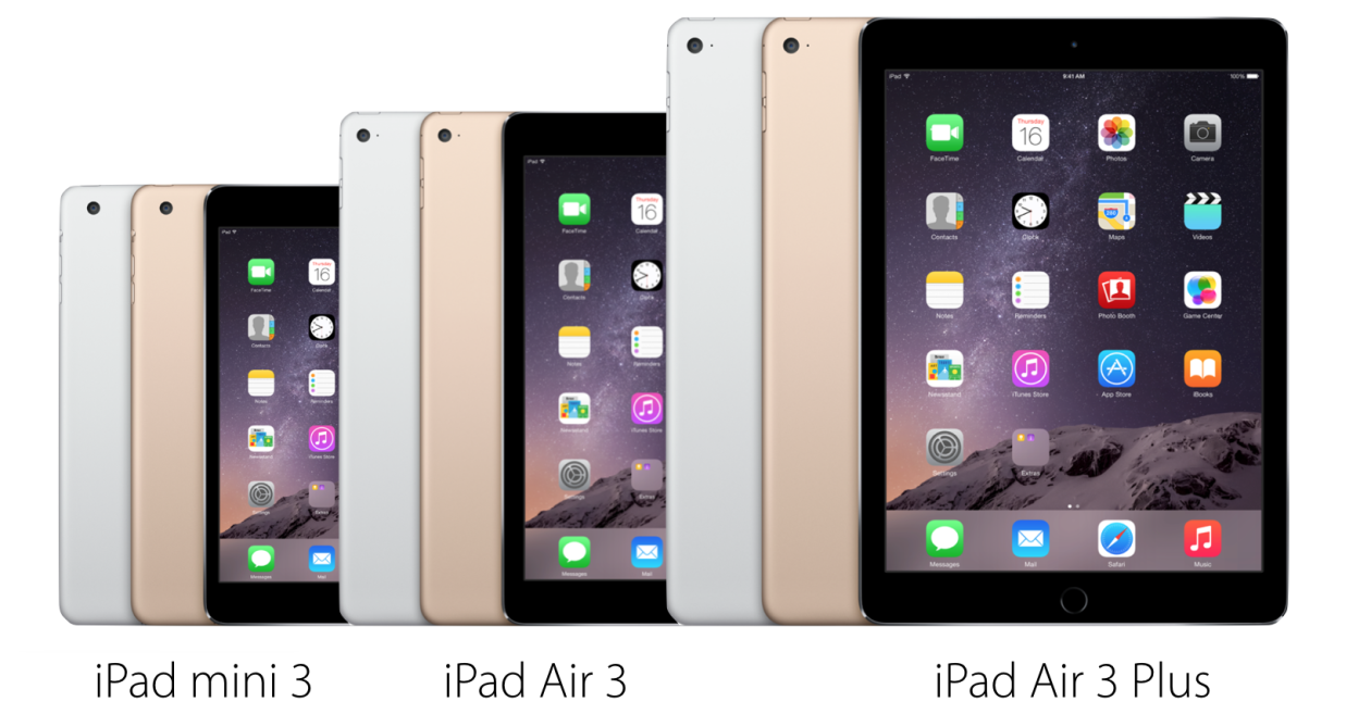 Line of iPads (2015)