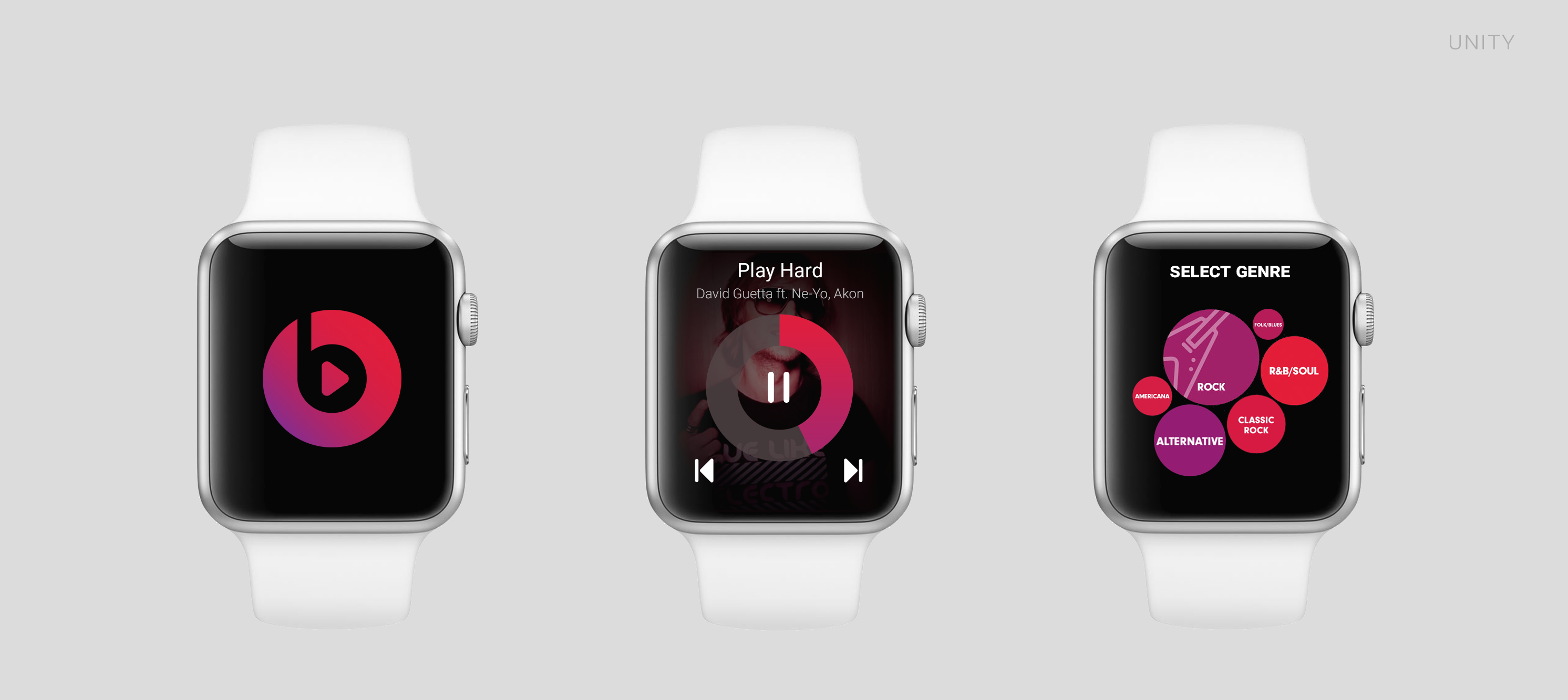 App concept for Apple Watch - Beats