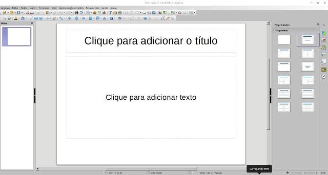 LibreOffice Impress on Deepin