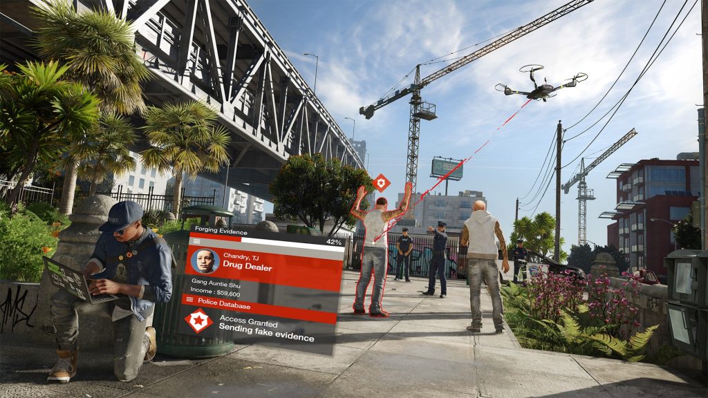 The main focus of Watch Dogs 2, one of this week's free games, is to hack anyone