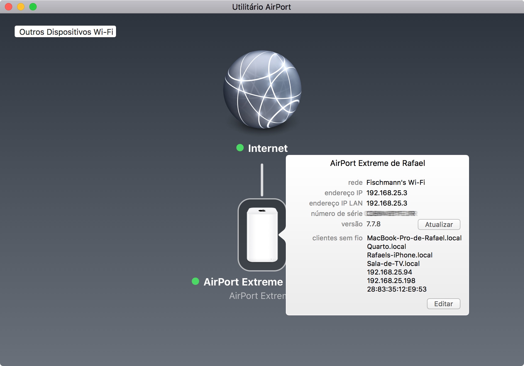 AirPort firmware update