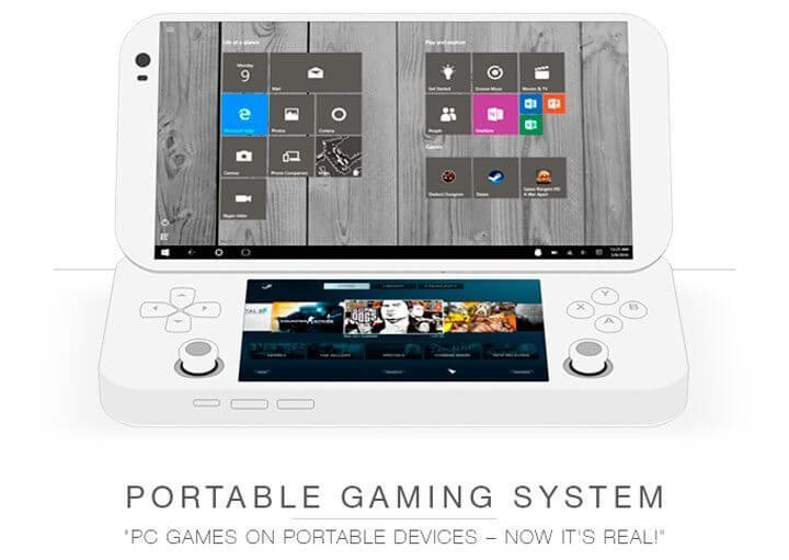 PGS, portable PC gaming console