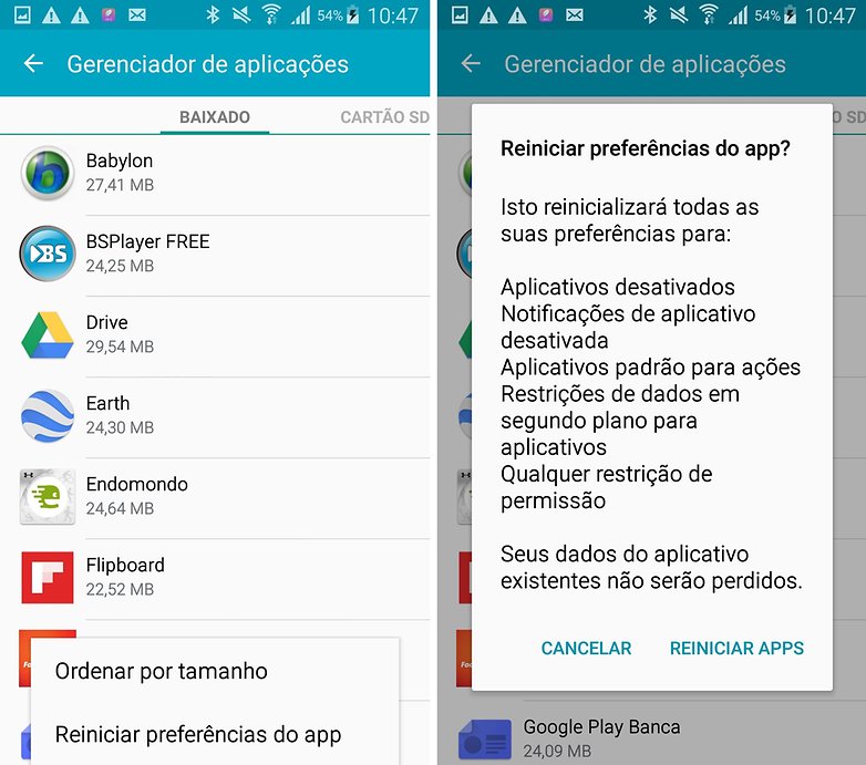 Galaxy S4 applications