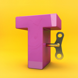 Typotastic app icon!  3D source videos