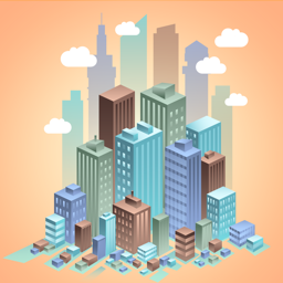 CITY REAL ESTATE TYCOON app icon