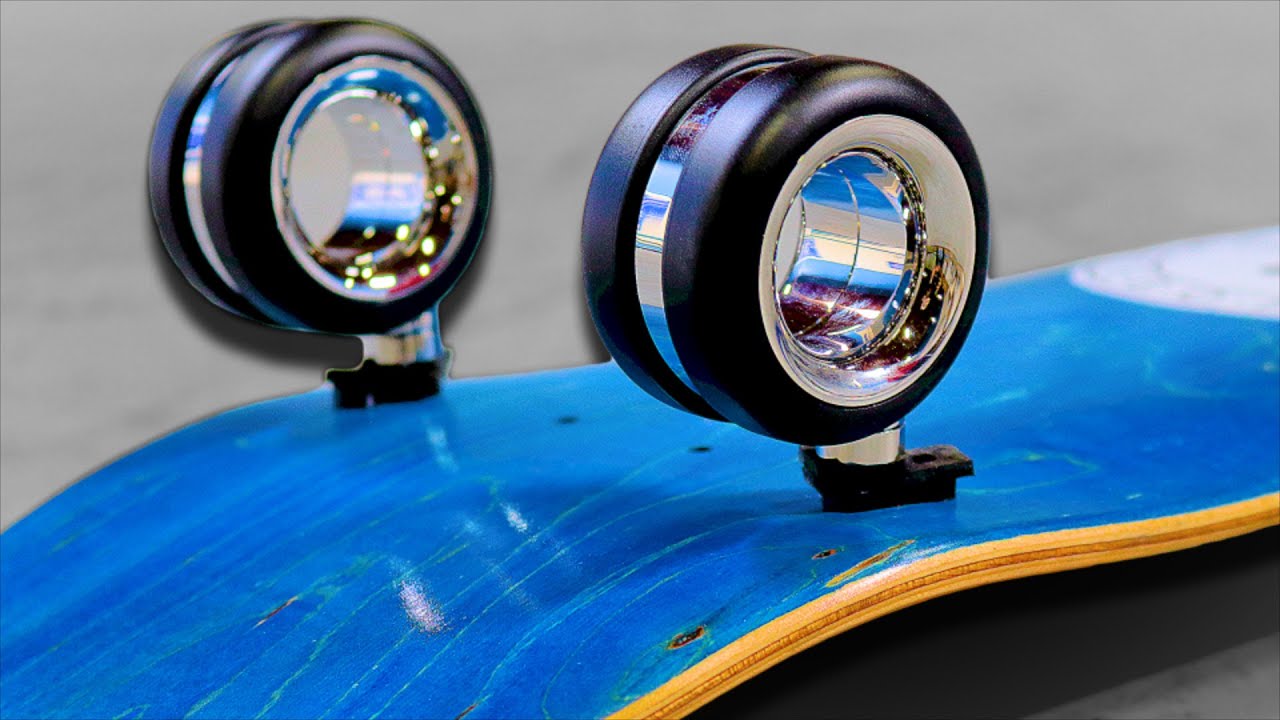 And didn't they create a real skateboard with the wheels of the Mac Pro?