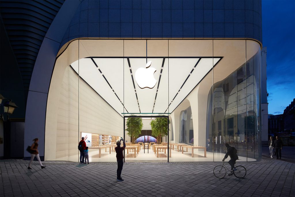 Apple Retail Store – Brussels debuts new Apple store layout