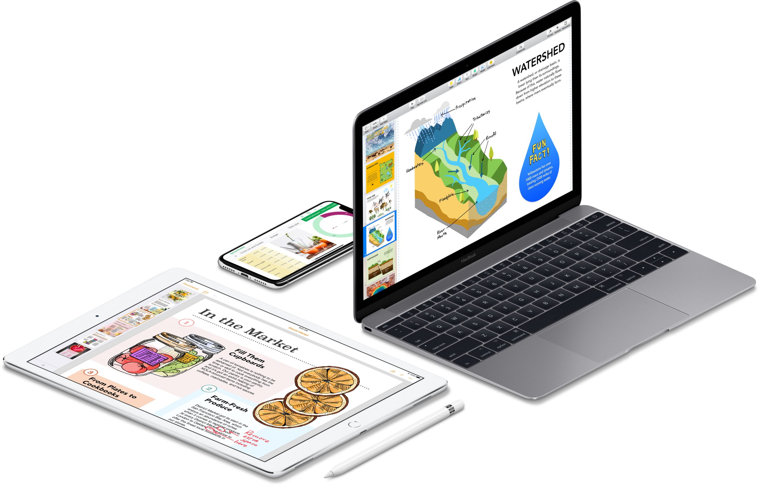 Apple updates iWork suite for iOS and macOS and with several new features