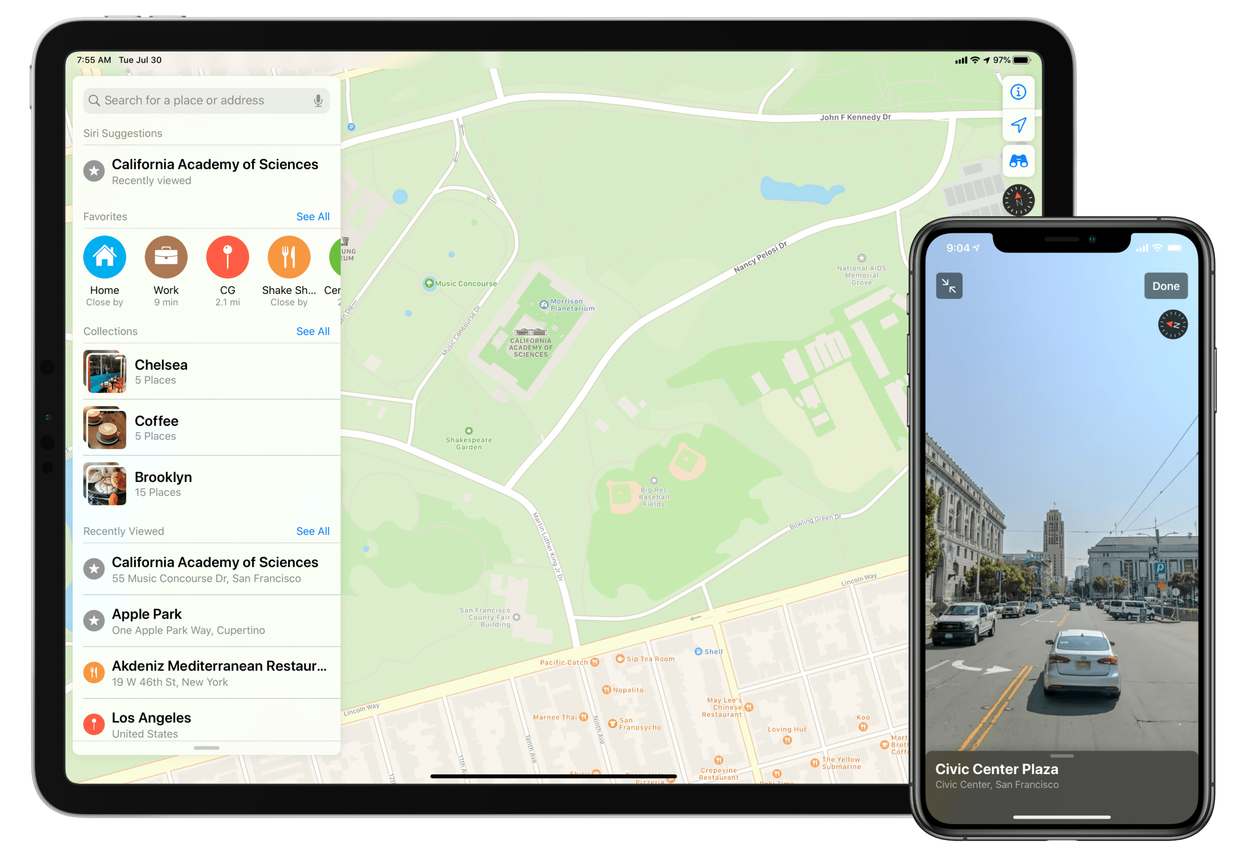 Mapas da Apple no iOS
