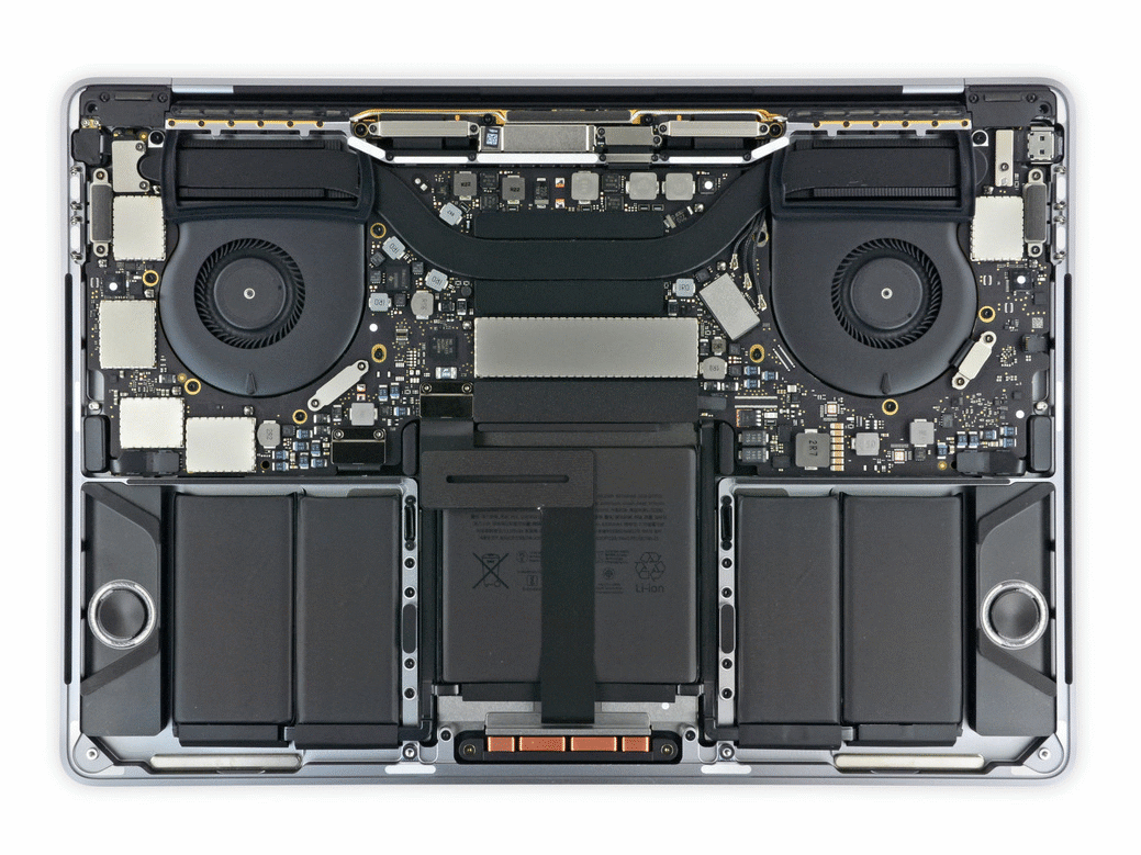 MacBook Pro de 13" de 2017 desmontado pela iFixit