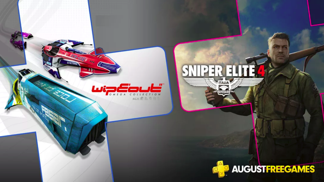 August PS Plus will have Wipeout and Sniper Elite 4