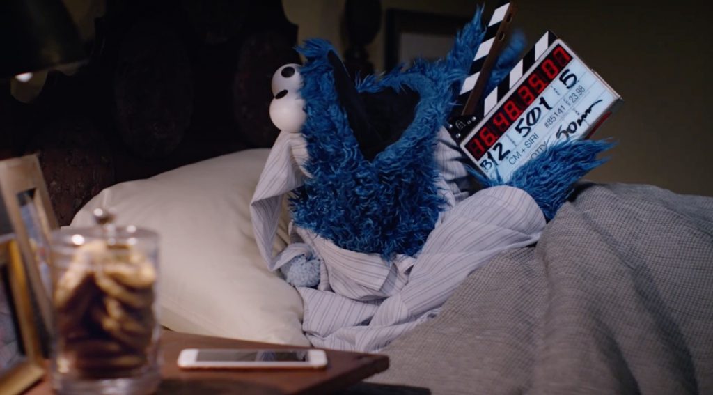 Behind the scenes of Apple's commercial with Cookie Monster appears among the highlights of the second quarter