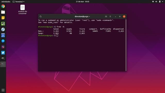 RAM consumption in Ubuntu 19.04