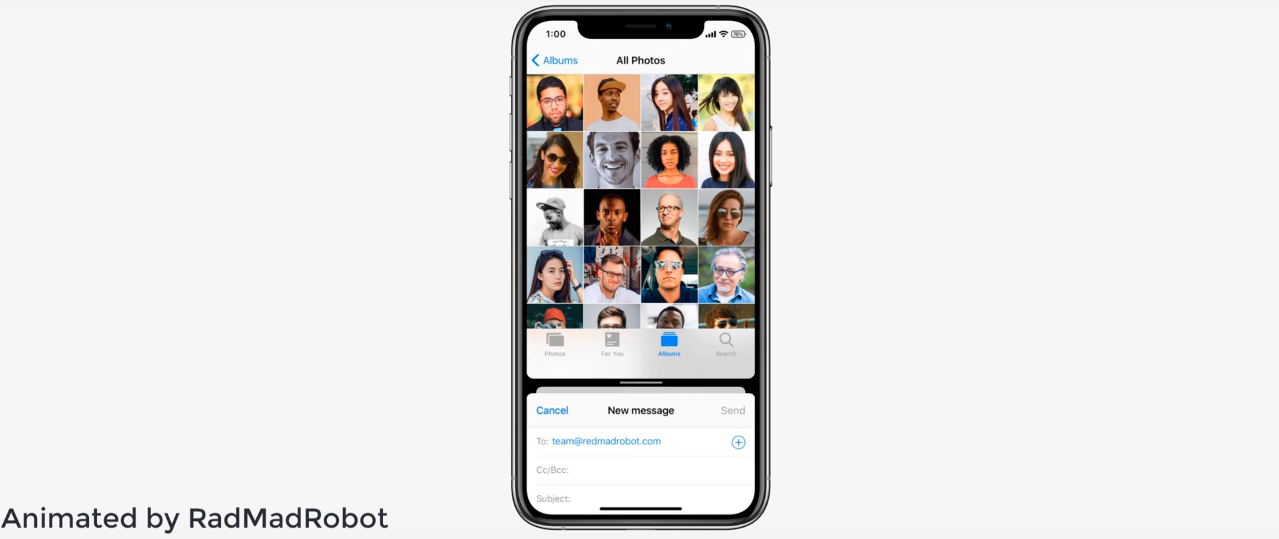 Concept of iOS 14 imagines what the Split View would look like on iPhones