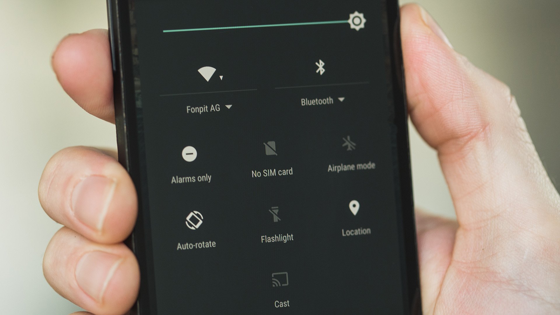 Customizing Android Control Center quick shortcuts