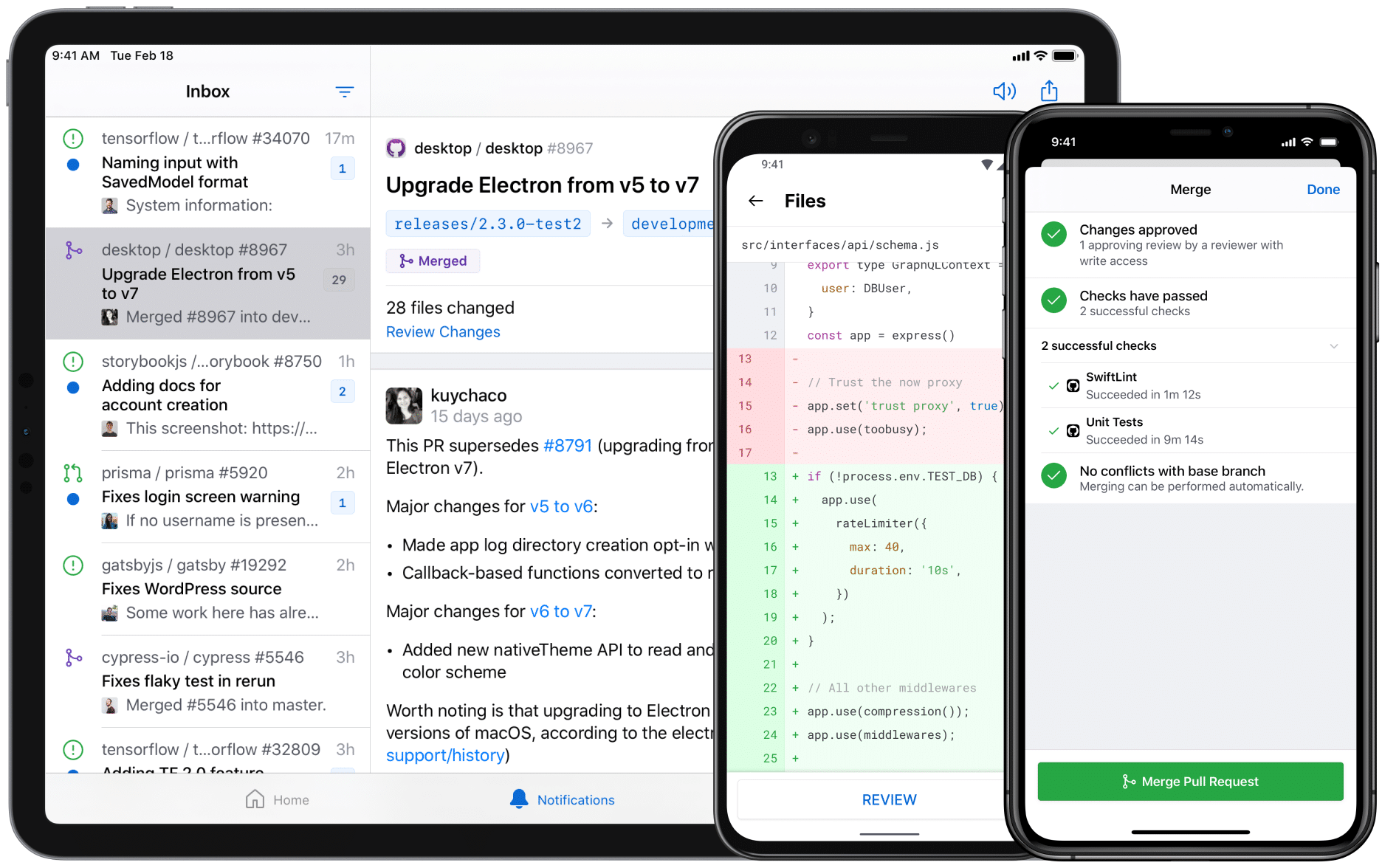 GitHub para iOS