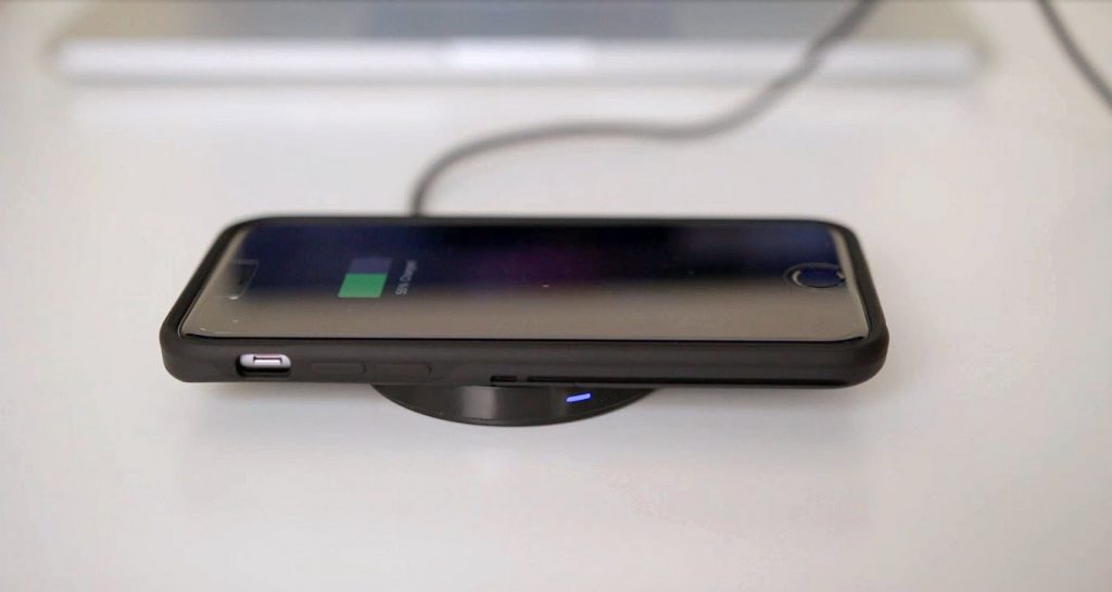 iPhone with Wireless Charging