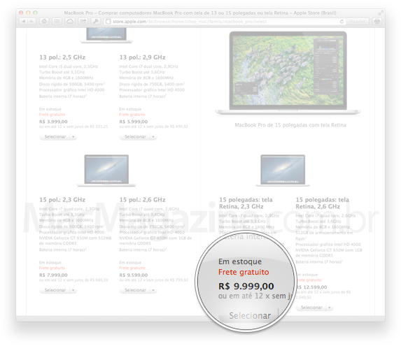 ↪ MacBooks Pro Retina finally listed as "in stock" at the Apple Online Store