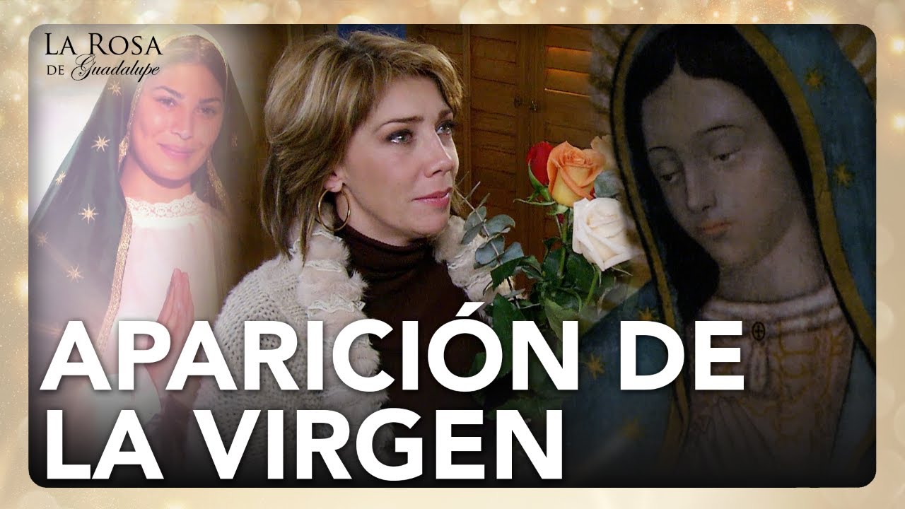 virgen de guadalupe con rosas